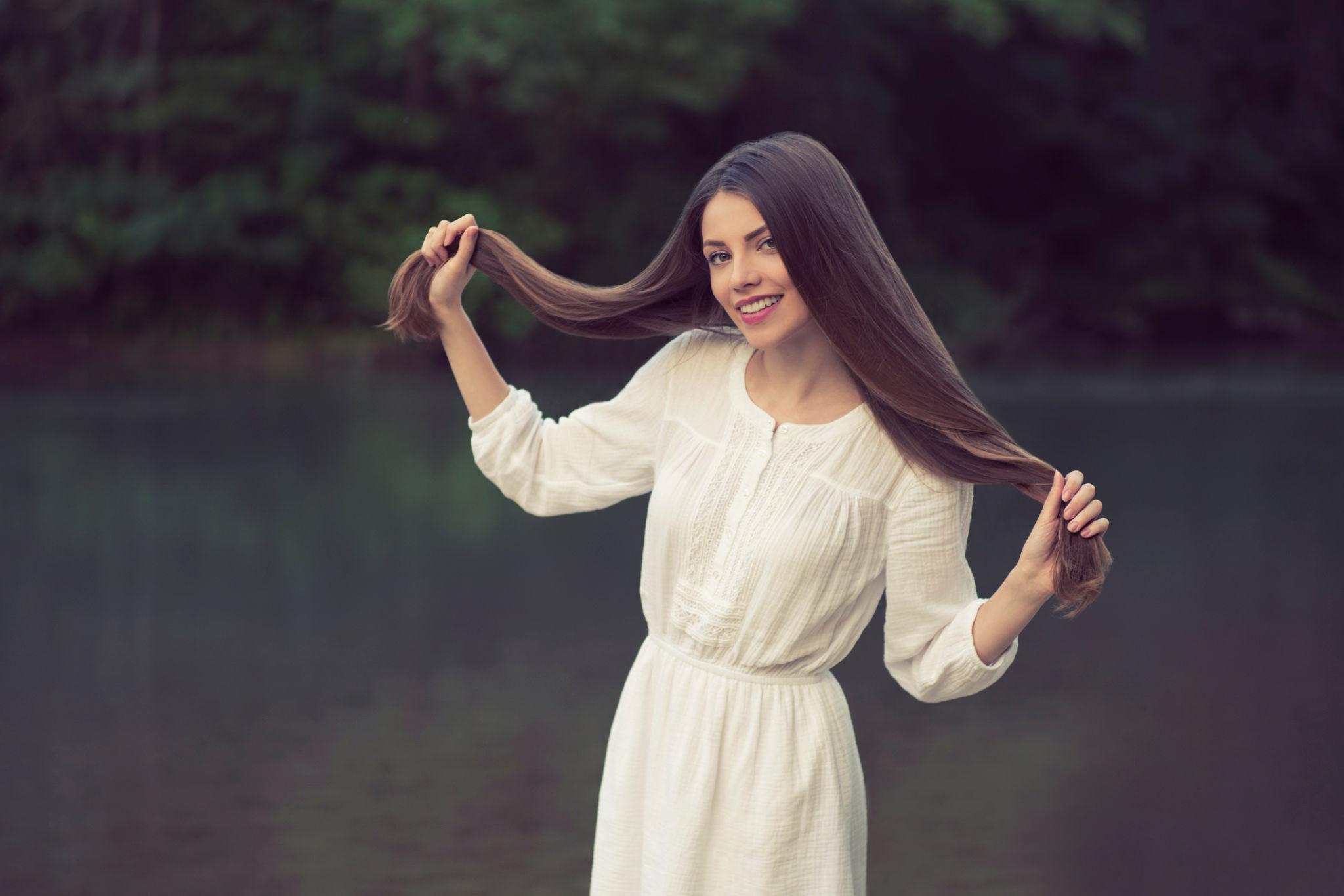 Collagen hair mask for dry damaged and frizzy hair repair
