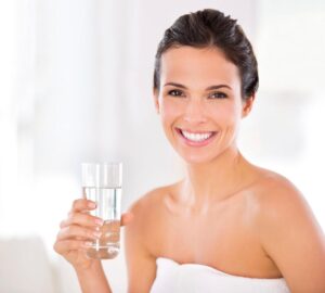 Healthy hydrated youthful skin supported by proper skincare habits