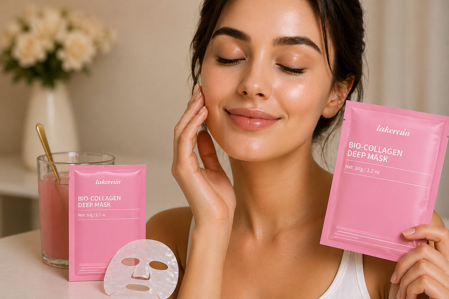 Deep Hydration and Firming Collagen Face Mask