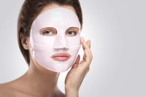Collagen-inspired skincare hydration routine with premium beauty products
