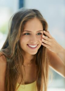 Soft hydrated youthful skin supported by collagen beauty care