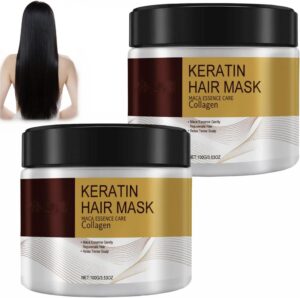 Hydrating collagen hair treatment for softer, shinier, and healthier-looking hair