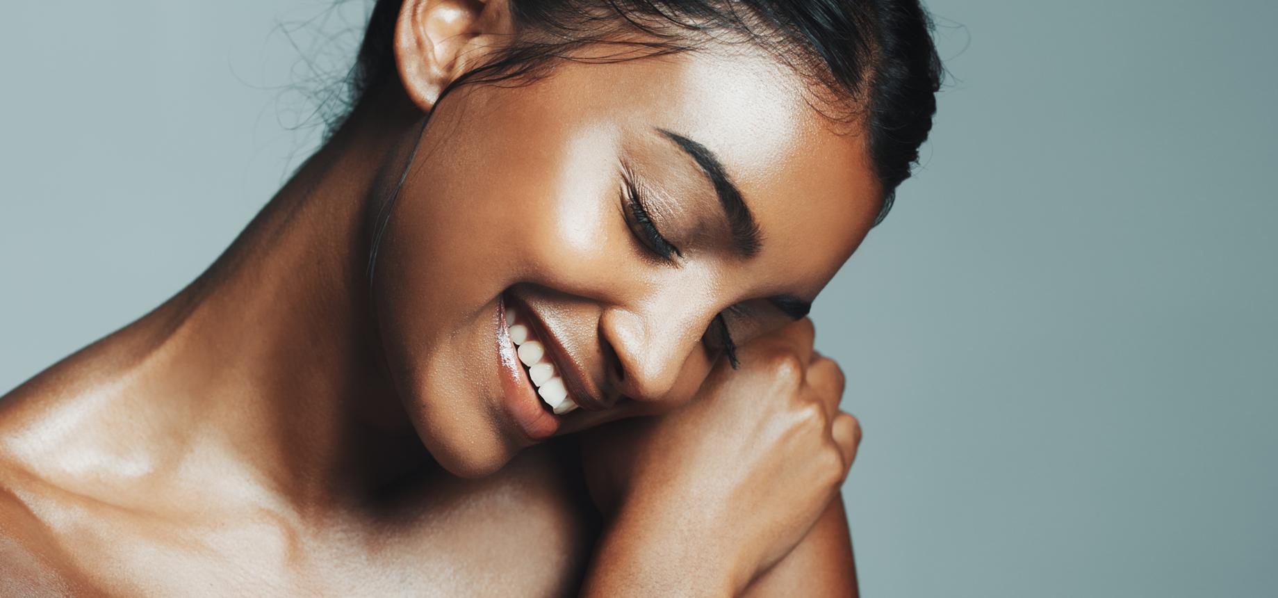 beautiful smiling woman
