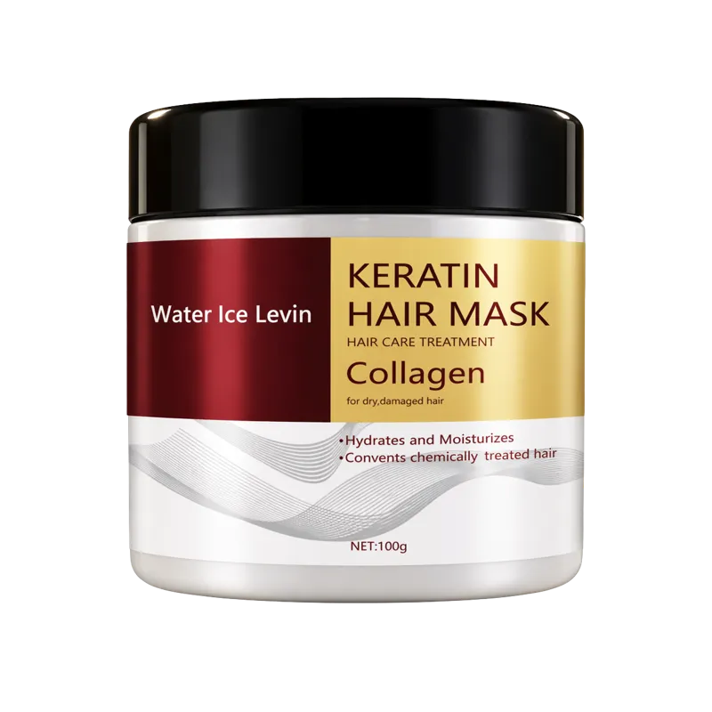 Collagen keratin hair mask for dry and damaged hair